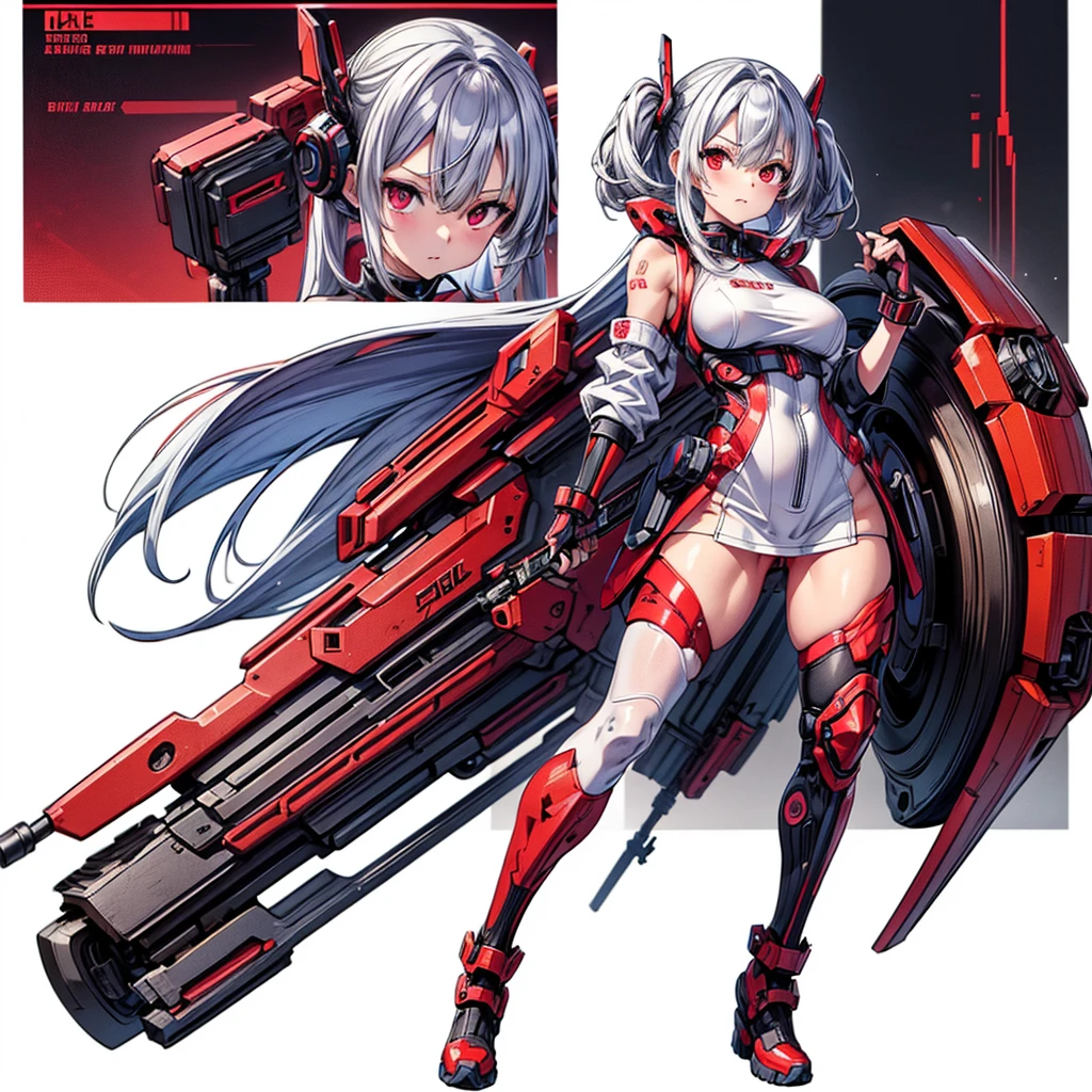 Super Detail, High Detail, high quality, best quality, High resolution,1 female robot,Beautiful female robot,beautiful clear face,Realistic, High resolution, Soft Light,Hips up, (Detailed face), Mecha Maiden, Colorful mechanical parts, mechanical joint, Thick mechanical armor,Weaponry, All metal body, Technology Antenna Hair Accessories