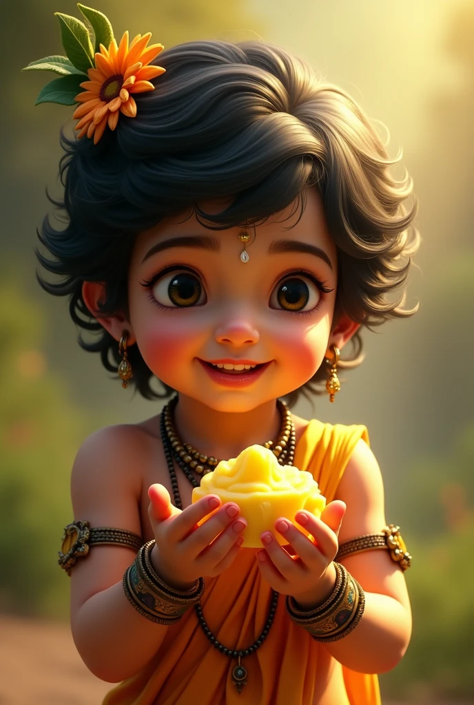 Create a lord krishna kid  