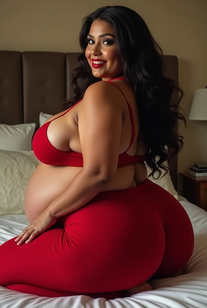 Milf Brazilian woman, Braziliangirl, Black hair, snow white skin, (wearing red bikini), fully cloth, (seaside ambiance), (navel piercing), (confident stance), (alluring allure), (impeccable craftsmanship), (exquisite attention to detail), (irresistible sexiness), (designed to ignite passion), (undeniable sensuality). looking at viewer, masterpiece, best quality, highly detailed, (Beautiful and detailed eye and detailed face), Perfect female body, (Best Quality), (ultra-detailed), (master piece), (high resolution), (Original), (the Extremely Detailed CG Unity 8K Wallpapers), not naked, perfect skin, perfect face, ultra realistic, sexy, curvy body, plump body, huge big ass, thick body, curvy body type, voluptuous body type, busty body type, thick body type, big chest, big