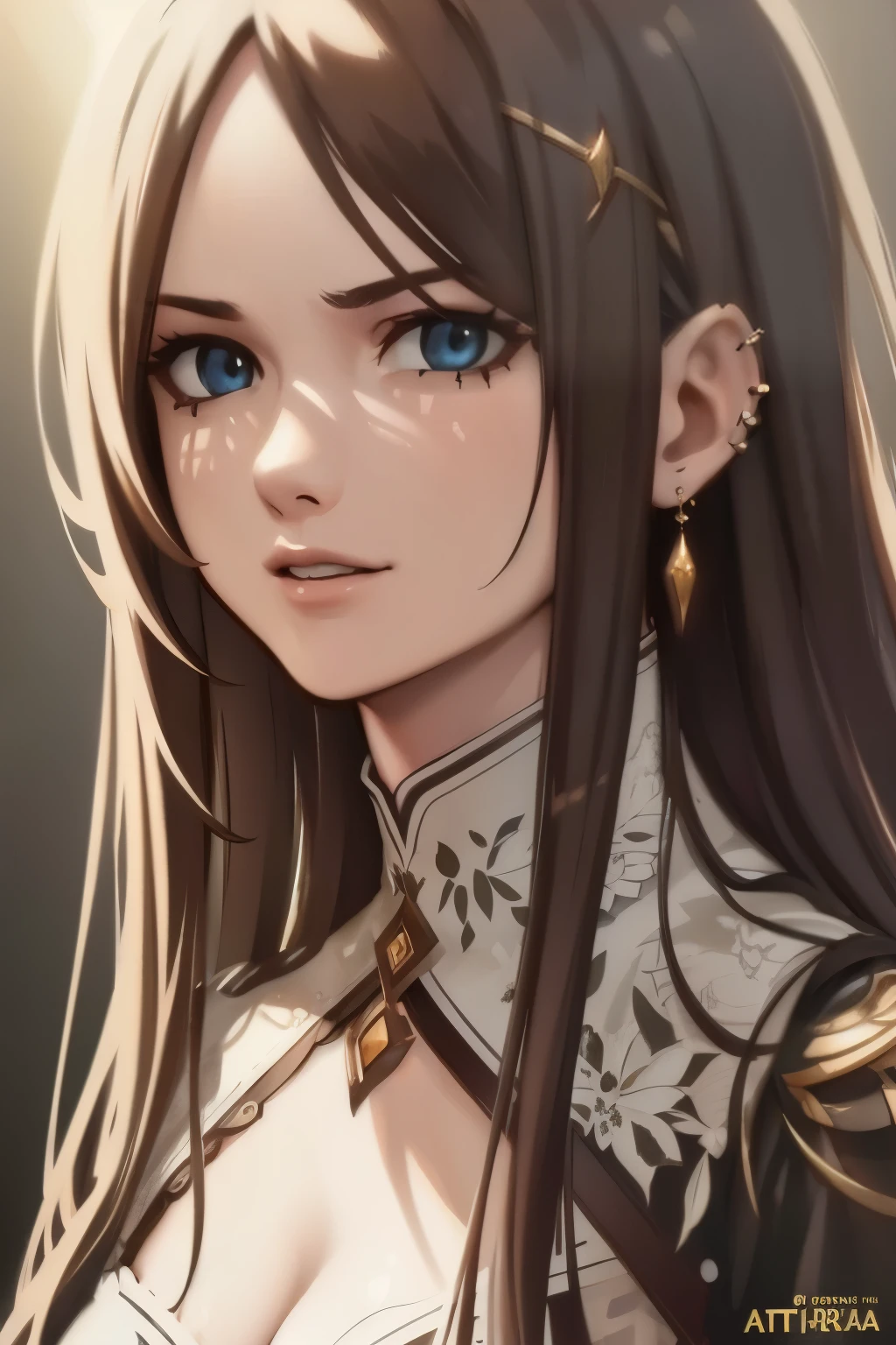  beautiful detailed portrait of yor briar, intricate detailed face, piercing eyes, lush long hair, elegant feminine features, detailed clothing, detailed background, cinematic lighting, highly detailed, 8k,photorealistic, digital art, artstation, concept art