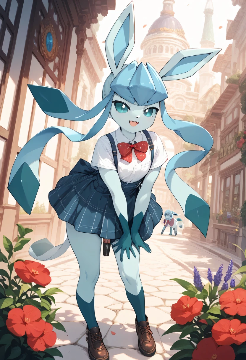 score_9, score_8_up, score_7_up, score_6_up, score_5_up, score_4_up, source_anime, best quality, masterpiece, Glaceon