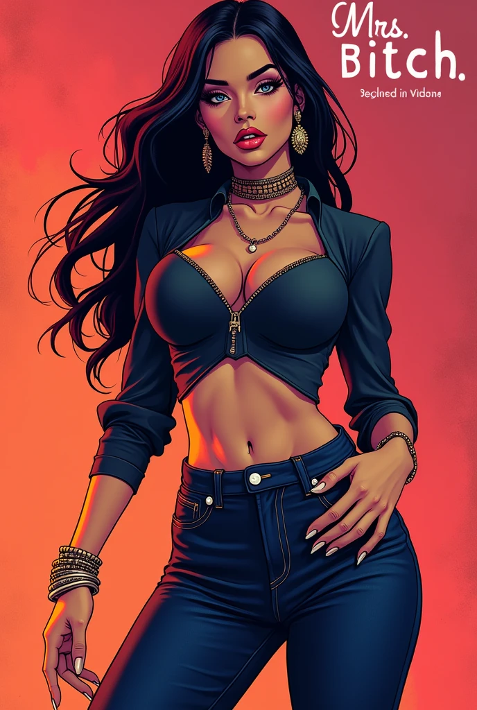 Rihanna, breathtakingly gorgeous, long, straight hair, (((large breasts))) in tight tank top, short skirt, gorgeous legs