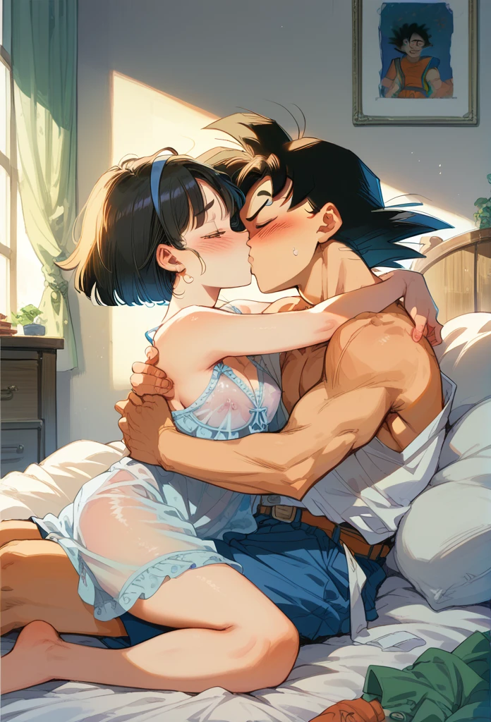 Goku has sex with Chi-Chi