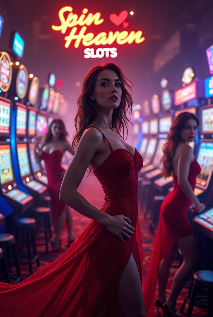 Casino background 3 girls juwa