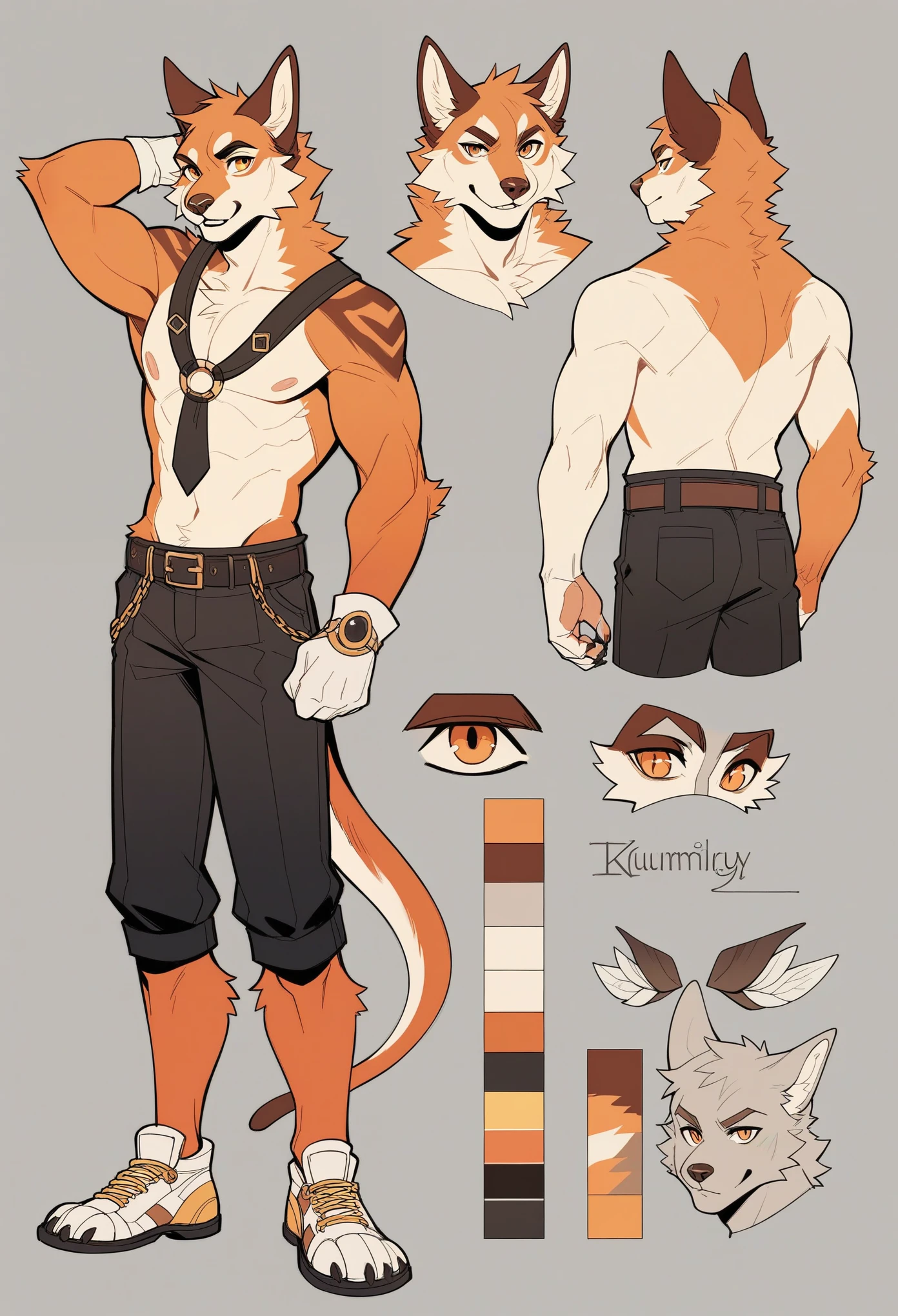 ((masterpiece)), (ultra detailed), (best quality), detailed background, (style of final fantasy), (concept art, character sheet),absurdres(highly detailed beautiful face and eyes)perfect anatomy(angelic handsome boy, kemono, child)(furry anthro),