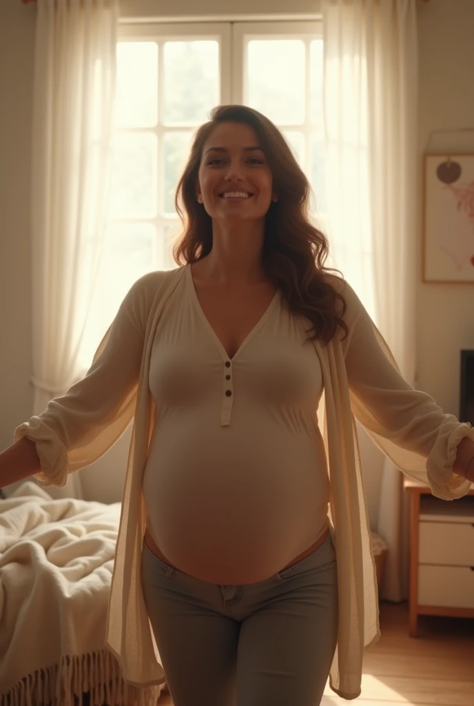 A pregnant woman at school is suffering a lot because of this, because of society's prejudice