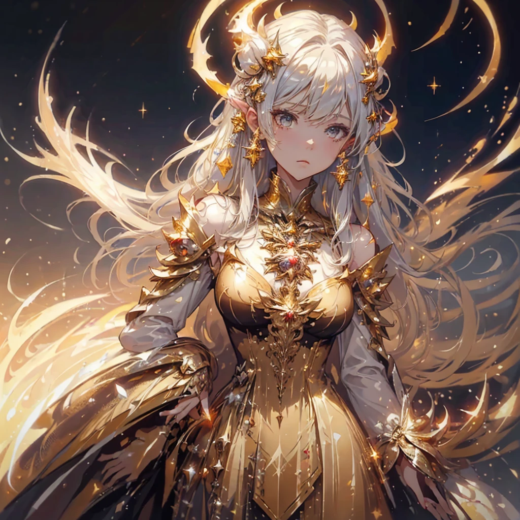  sexy anime with long hair and red dress standing in the water with a big golden dragon, 4K anime art wallpaper, 8K anime art wallpaper, anime fantasy artwork, 4k fantasy artwork, 坏蛋动漫8 K, epic anime art, detailed art of onmyoji, anime fantasy illustration, inspired by Naomi, 4K anime-style, gold accents