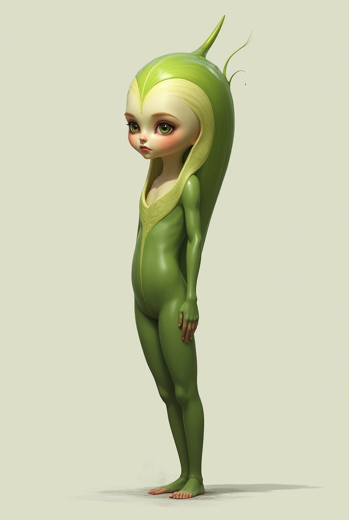 ((best quality)), ((masterpiece)), (detailed), perfect face Draw a cricket with feminine features and a humanoid body, keeping details clearly cricket, like thin antennas, large, faceted eyes, and a visible exoskeleton texture, with a natural brown tone. She must have an elegant and confident posture., posing for a photo with one hand on her waist and the other extended in a gesture of greeting or amusement. Your hair is big, smooth and red, flowing smoothly around your shoulders and back. The background should be a simple, neutral backdrop., like a photography studio, to highlight the figure of the cricket and its striking red hair. The lighting should highlight the texture of the hair and the facial features of the cricket., making the scene vibrant and attractive."