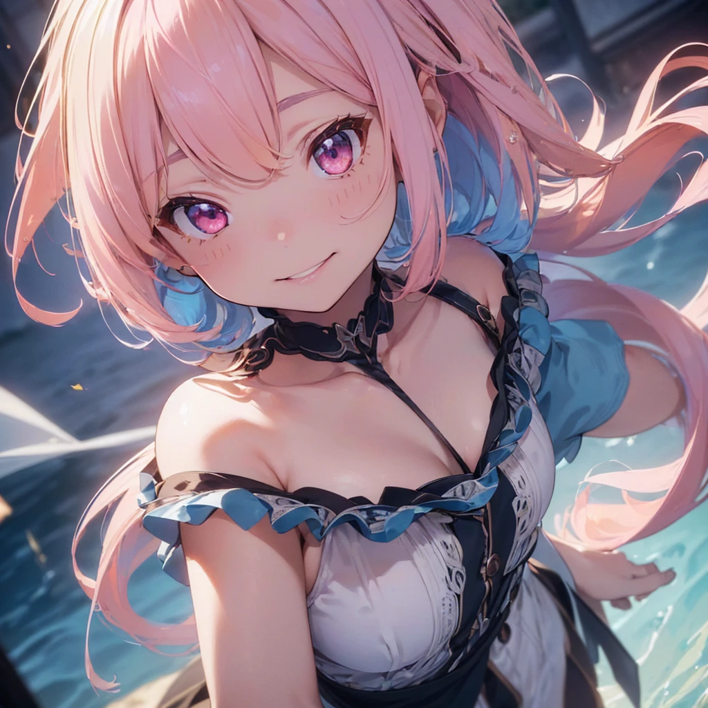 (msterpiece:1.3), (8k, RAW photo, best quality: 1.4), beautiful face, beautiful hairstyle, beautiful detailed eyes, beautiful skin, absurdres, attractive, ultra high res, highly detailed,NSFW, 3 girls in abandoned underground basement, big breast,facial close up,necklace,arms behind back,evil smile,knife,light long hair, ultra detailed skin,Heavy makeup, flower hairpin, naked,colorful patterned JK, dirty ground,on a rock,bondage,dirty rock,half body,cum on breast,