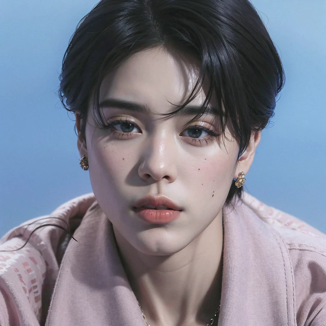 Kim Taehyung, rubio, pelo rubio, adorable, porrista