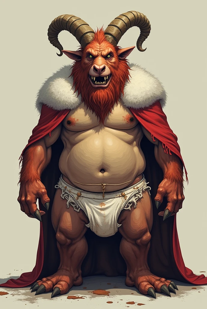 ultra-detailed, masterpiece, masterwork, high quality, best quality, hdr, nature, forest, (lean against a tree, cross your arms), nsfw, (solo), male, dragon, chibi, (red little body minotaur), (nude), (chubby body), (long silver hair), (yellow eyes), standing, dynamic angle, (erect micropenis, foreskin, detailed penis), undressed loincloth
