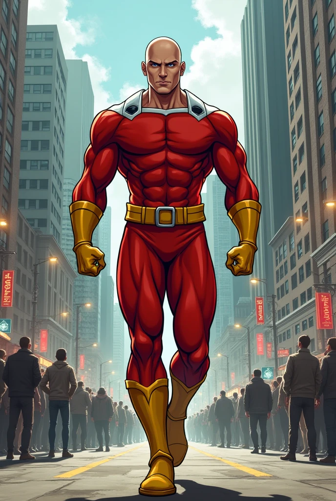 Make superhero blankman naked