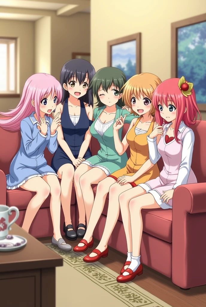 3girls, solo,akashi kaoru,nogami aoi,sannomiya shiho 8k, masterpiece, absurdres, anime,(completely nude:1.2),pussy,niplles,(Loli kid),flat chest,(vaginal sex:1.3),