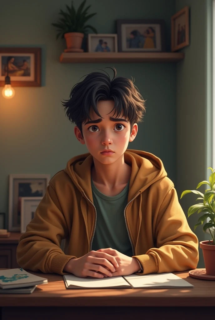 Create a male character named John a boy, Selfish 