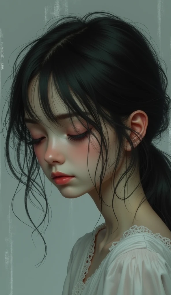 1girl, wlop