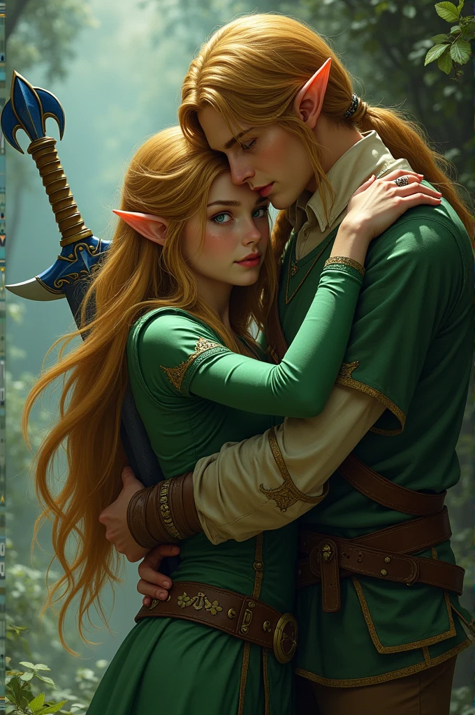 Link and zelda having sex in tears of the kingdom
