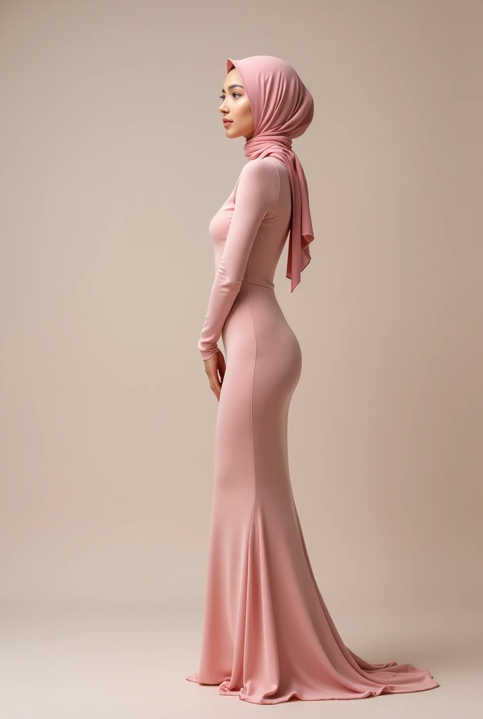 Two Malay girl in hijab wear baju kurung,big breast, pastel color, seating, front view, detail skin, detail skin texture, mole below eyes, big breast, big hip, big waist, big thigh, slim abs, beautiful body, beautiful buttocks, from behind, (looking at the audience, looking back, facial details, double eyelids, smiling),evening, laughing, happy, bright lighting, blur flower garden background, bokeh,