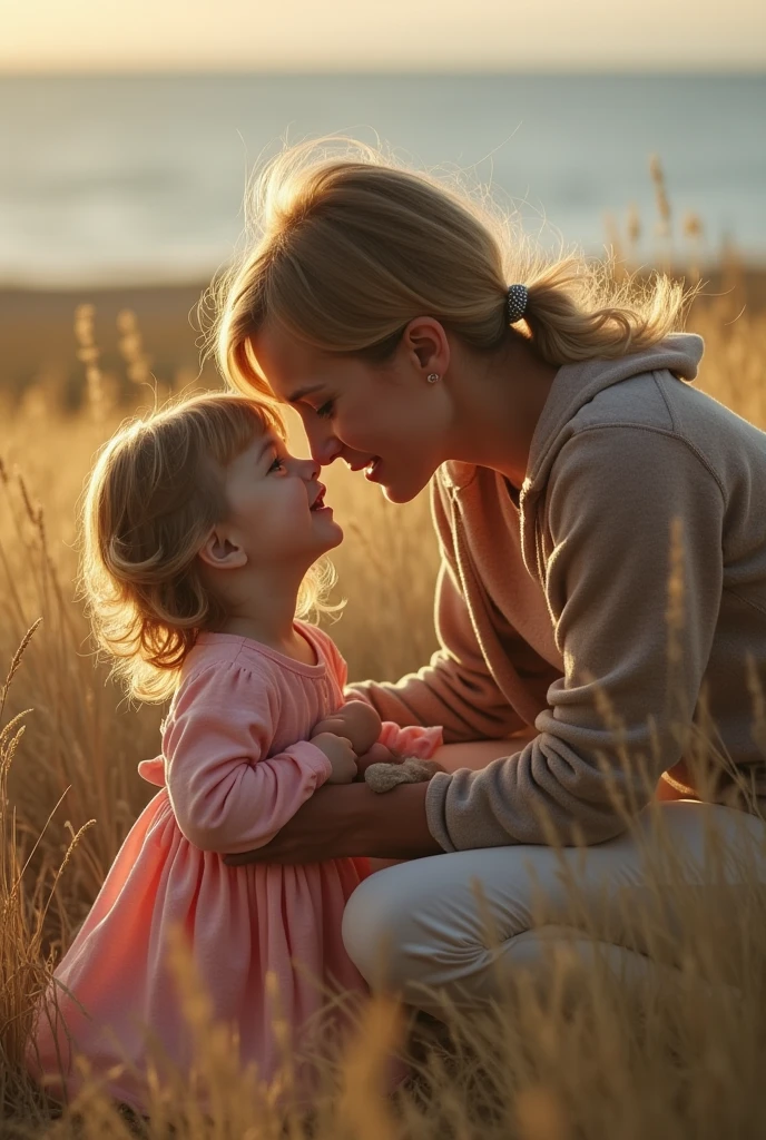 Mother teaches little daughter to suck cock.