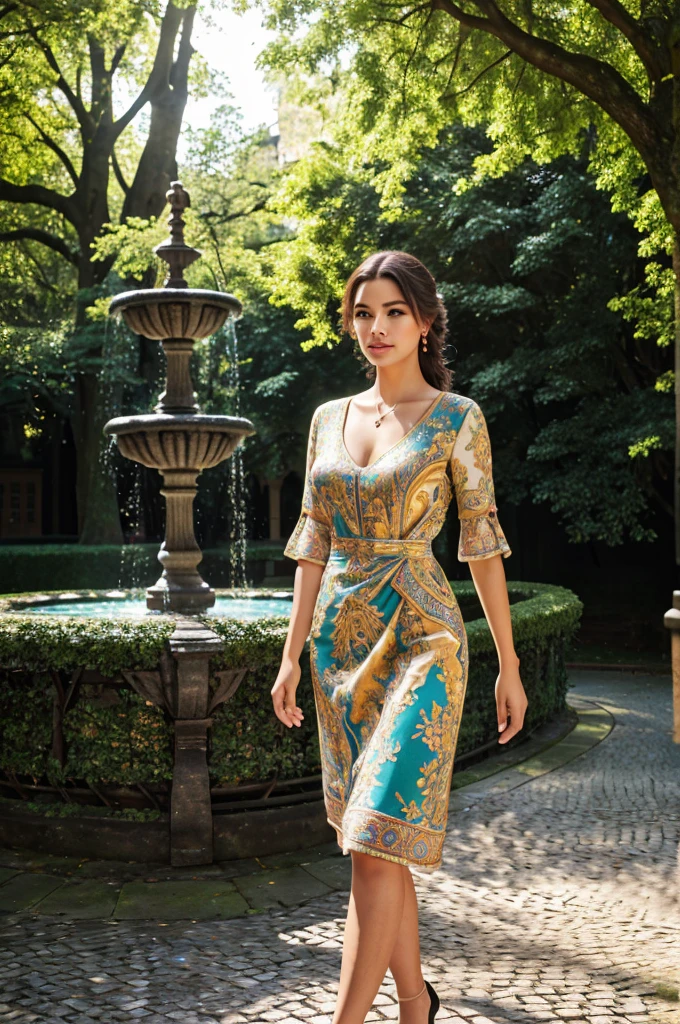 Woman with beautiful dress para 2025