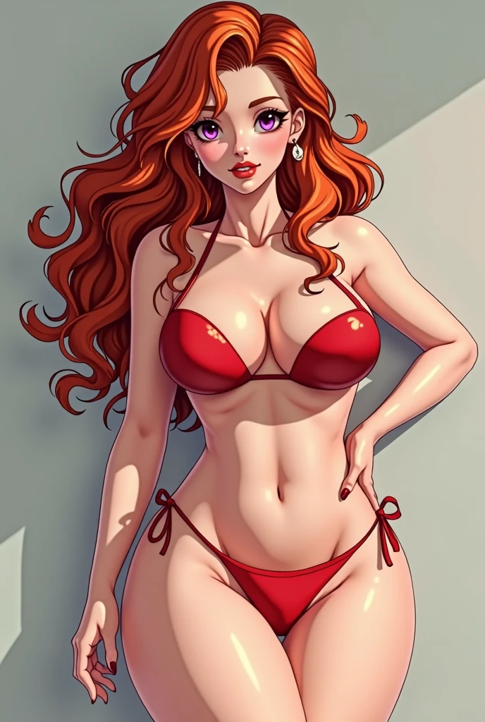 altamente detalhado, obra-prima 1girl, posando sexy, sorriso sutil, fazendo beicinho, fleshy lips, cabelo vermelho, rabo de cavalo alto, olhos castanhos, perfect hands, peito grande, quadris largos, coxas grossas, camiseta preta, corte superior, saia vermelha, botas vermelhas de salto alto, cena limpa, fundo branco, Parede branca, piso brilhante, Arafa woman on a white floor in a black bikini posing, corpo sexy e quente, garota sexy, corpo sexy, Wet swimsuit, corpo sexy e rosto, corpo sensual com barriga sexy, look sexy at the camera, look sexy, lindo corpo e rosto, Great body, Grosso, shiny plastic lingerie, corpo perfeito, muito sexy, muito suado, angelawhite, lingerie sexy vermelha