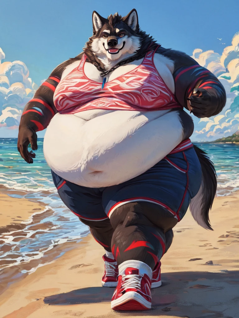 (Masterpiece, best quality, realistic:1.6), feral, horse, male, running - style feral, beach, sunny, expressive, male obese, (bokeh:0.6), depth of field,(horse:1), sexy look, (morbidly obese), inflated, full, blush, gigantic, chubby, obese arms, obese legs, seductive, ssbbw, hard, gigant bag, double chin, obese neck, overweight, obese ass, blob, lifting belly, inflation, morbid, ssbbw arms, ssbbw legs, ssbbw chubby neck, obese face, stuffed, curvilinear, bbw,(bhm),((sweaty)), exhausted, big overweight, fat paws,((perfect face)), chubby belly bags, morbid, monster, obese face, obese neck, soft, round, thicc, whole obese,((Feral))
