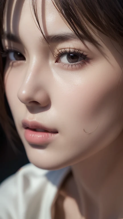 ((Highest quality)),(超High resolution),(Very detailed),(Detailed Description),((The best CG)),(masterpiece),Ultra-detailed art、(Highest quality、8k、32K、masterpiece)、(Realistic)、(Realistic:1.2)、(High resolution)、Very detailed、Very beautiful face and eyes、1 female、Tight waist、Delicate body、(Highest quality、Attention to detail、Rich skin detail)、(Highest quality、8k、Oil paints:1.2)、Very detailed、(Realistic、Realistic:1.37)、Bright colors、Beautiful Japanese Woman、Detailed face、Smooth Skin、(masterpiece:1.2, Highest quality), (Realistic, photoRealistic:1.4), Beautiful illustrations, (Natural Side Lighting, Cinema Lighting)
