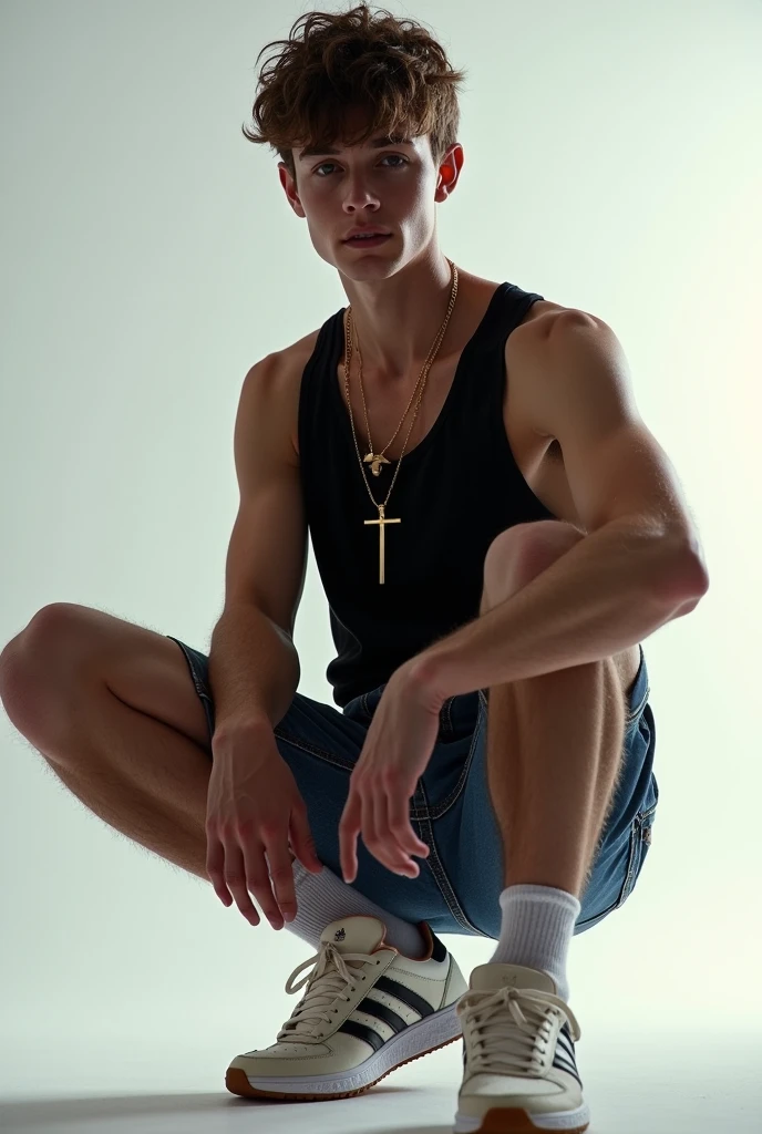 17 years old, Japanese, naked, gay, boy, whole body, penis, DARKNESS, chain, FOOT, hooray, DOUBLE both hands raised, STANDING, HANDING UPSIDE DOWN, shaved head