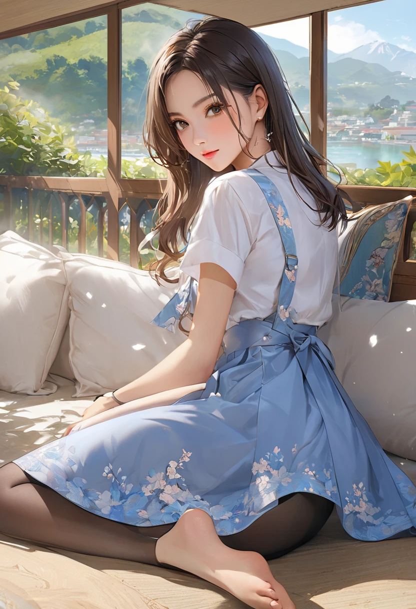 Elegant and erotic 13-year-old beautiful girl