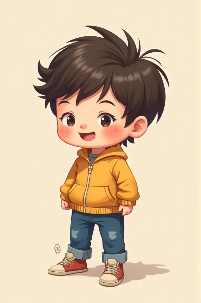 Cute boy image letter by hk