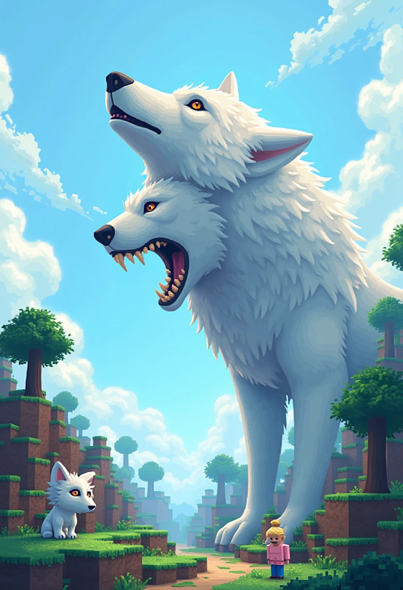 Art by hyilpi posted on e621 and posted on fur affinity,minecraft wolf,feral,minecraft style,solo,balls,sheath