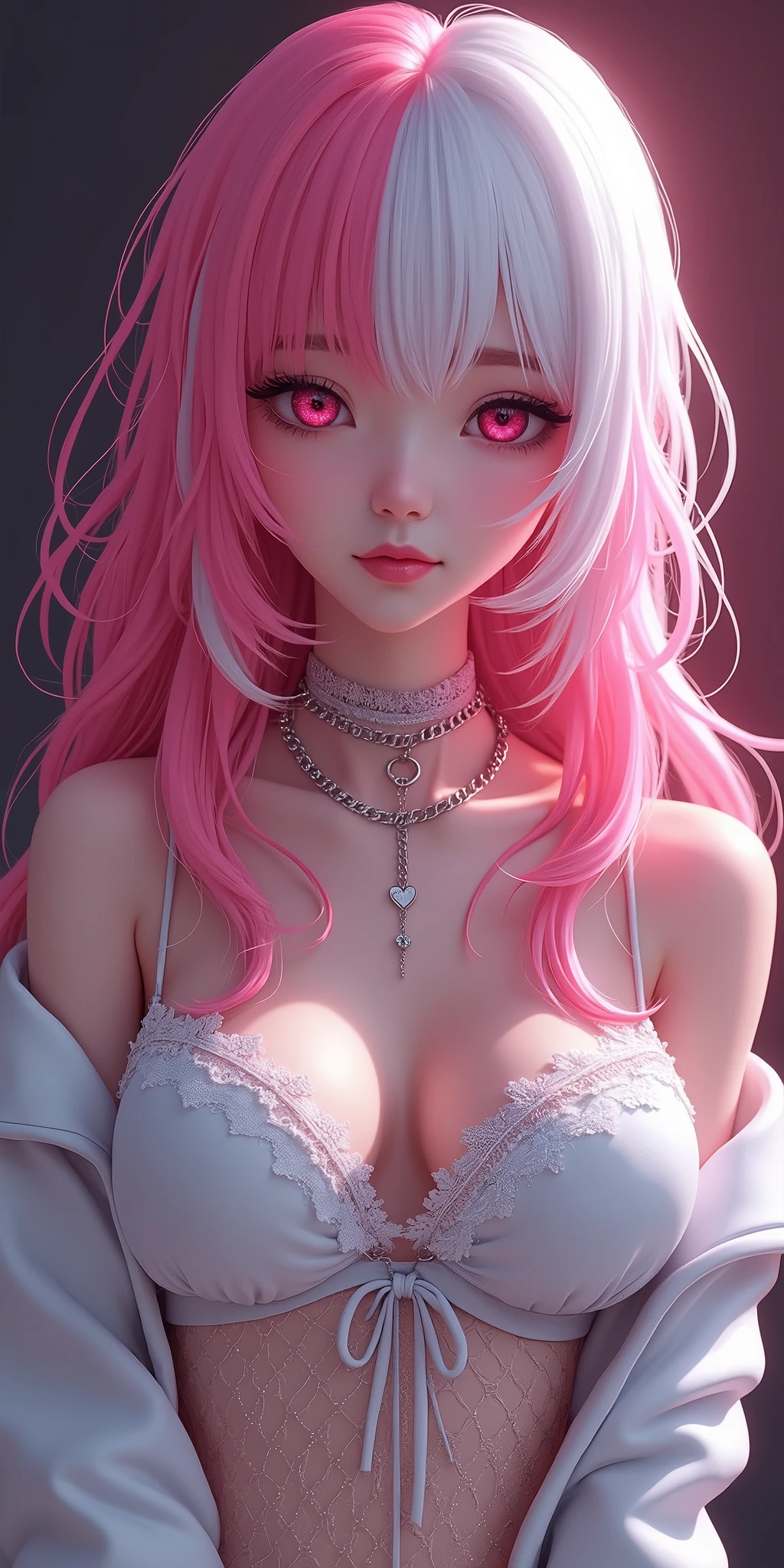 (high resolution, upper body, soft skin:1.2),(best illustration,masterpiece:1.2),ultra-detailed,[(cat ears ,pink inside:1.2),vivid colors,sharp focus,portrait,studio lighting,bokeh, wearing a sexy santa uniform, white background