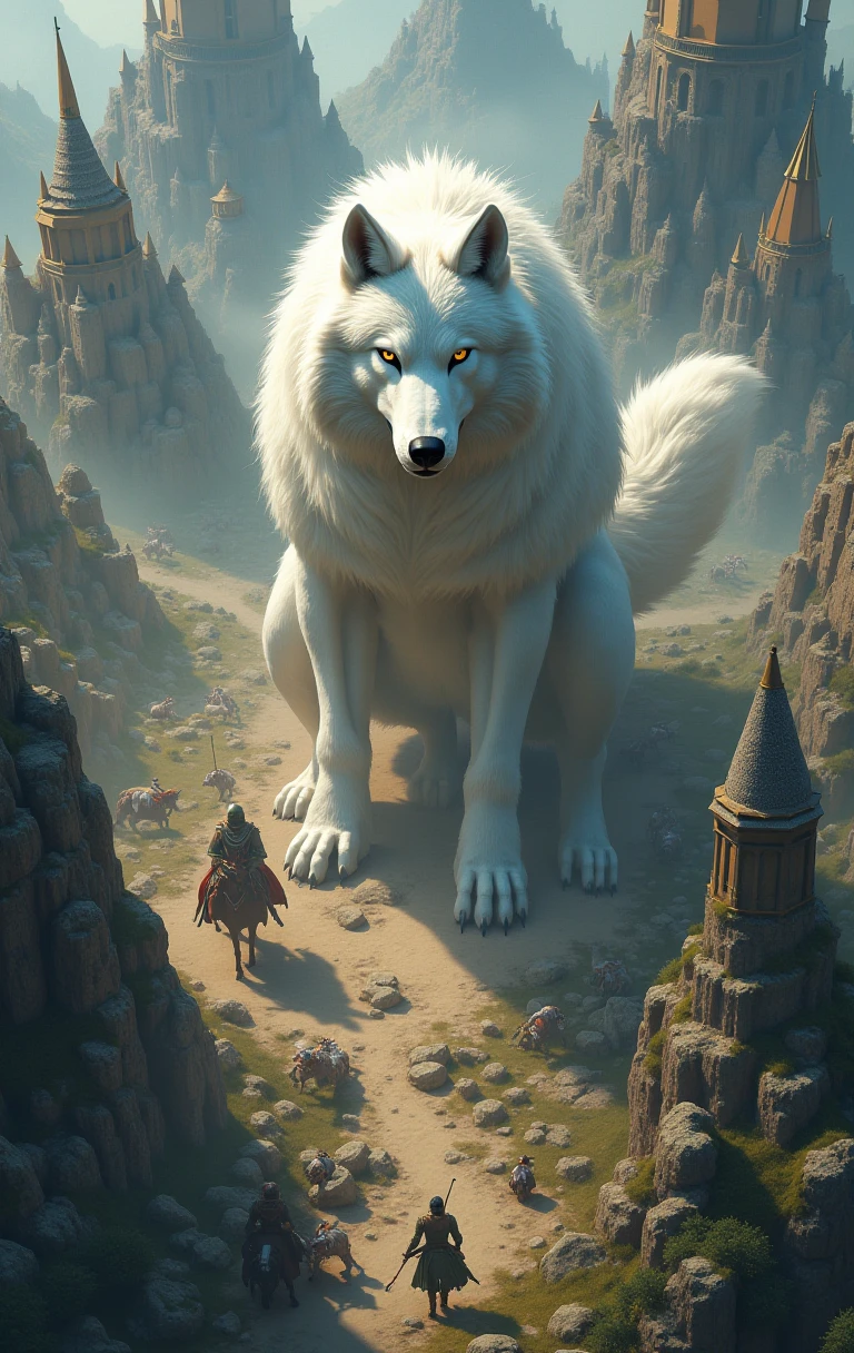 （0911）Today's challenge theme：White Wolf/白狼/白い狼