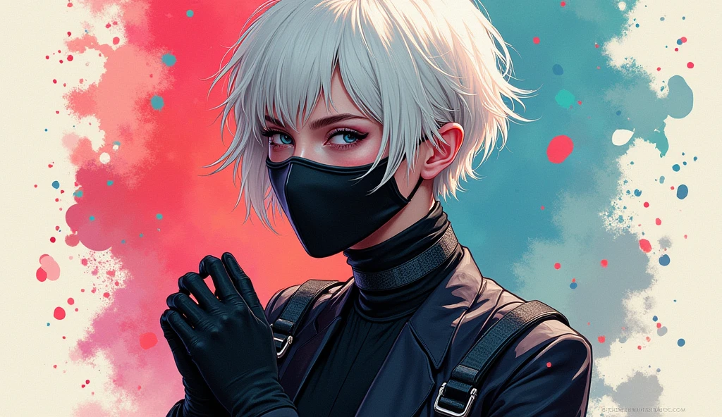 (masterpiece, highest quality, highest quality, Official Art, beautifully、aesthetic:1.2),
Blindfold, alone, One girl, Open your mouth, short hair, Long sleeve, bangs, smile, Upper Body, bandage, shirt,
Very detailed,Most detailed, Optical Hybrid, playful pattern, Vivid texture, Unique visual effects