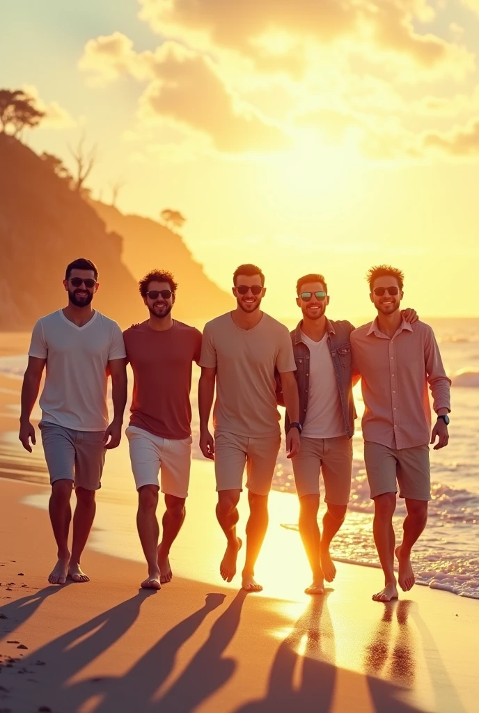 Men without any clothes