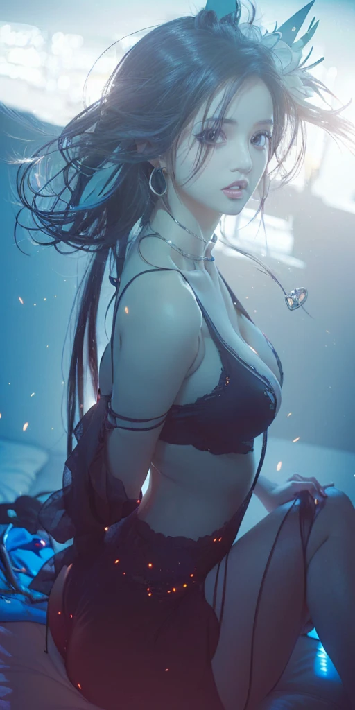 4，(((1 girl, Beautiful girl, bishoujo， Deep V，cleavage cutout，Shocked，(sexly:1.2), (helpless:1.2), (distressed:1.2), open cloths，Pure and sexly，pointy breasts，(bitch virgin:1.2)，(See-through clothing:1.2)，Off-shoulder)))，gyaru，curvy , detailed background, Digital, very detailed, fine, Perfect dynamic composition，Charming pose，Sexy body，masterpiece, best quality, high resolution, 8k, HDR, raytracing, detailed shadows, (hyperdetailed),Bright colors， 4