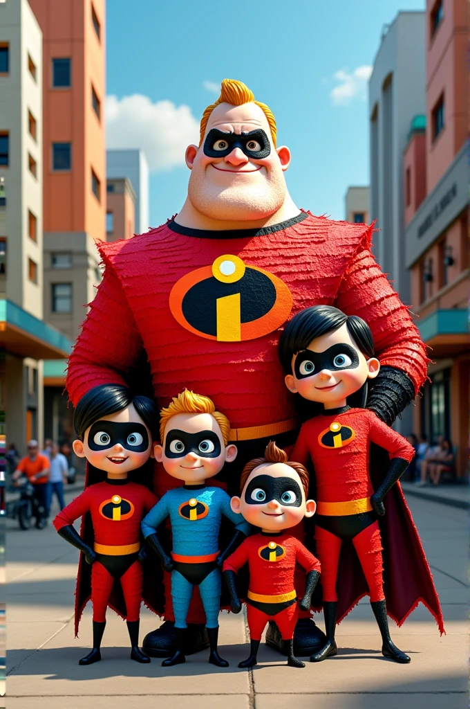The Incredibles 80's dark fantasy version