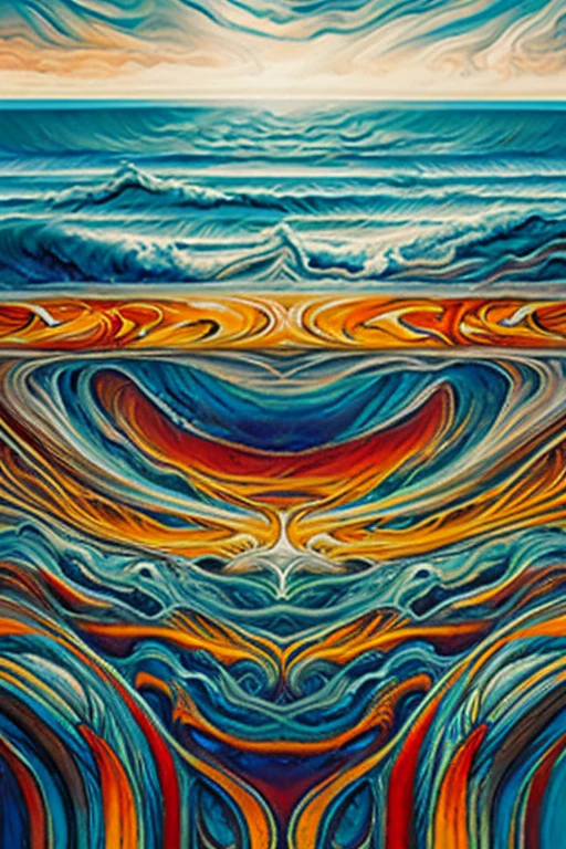 master piece, 8k detail. comic book painting of a beach with lava ground/ sand. landscape, hot and sunny highly-detailed, background artwork, desert oasis background, palm trees on right edge of frame.  sky with night stars, sea reflects night stars, tropical island, sand is on fire on red spots., flames come off red hot sand, smoke lefts off sand on right side, dark grass is closer to viewer on bottom left edge of scene.

