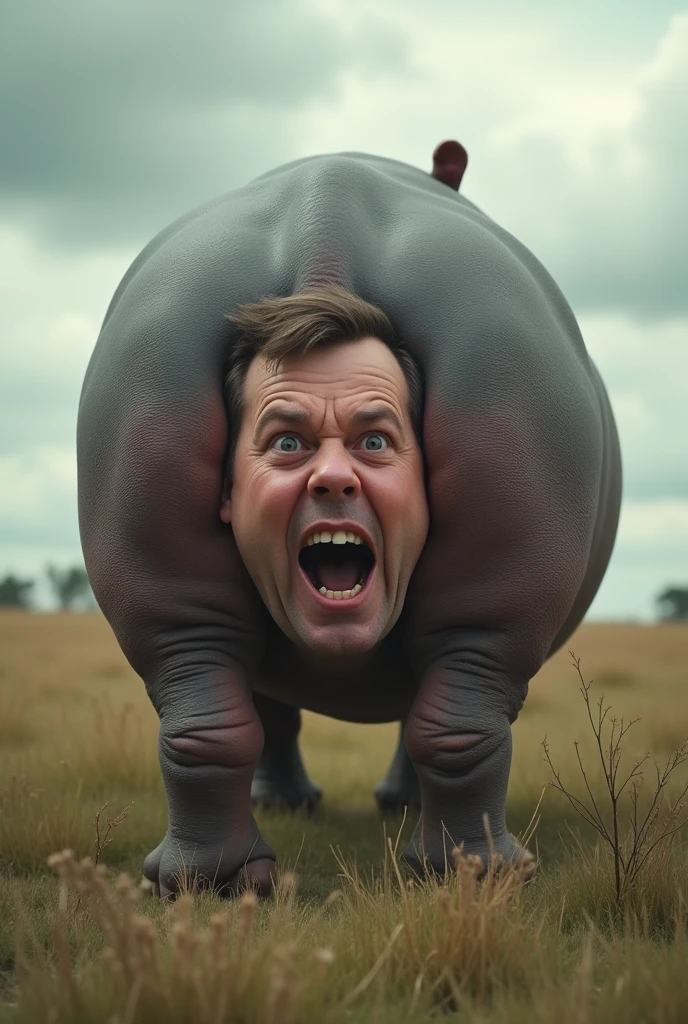 a  man is looking at the naked white housewife, doggystyle, aged 55yo, amature, chubby cheeks, (standing on all fours), (legs wide apart), 
(torpedo huge heavy breasts:1.1), (hairy pubic:1.1), (pubic hair), (wide hips), high heels, 
full lips, blond, powerful neck, tired, elongated face, high forehead, beautiful eyes, big blue eyes, expressive eyes, 
open mouth, a crowd of men in background, blur photo, 
tanlines, pale_skin, absurdres, thick_thighs, full_shot