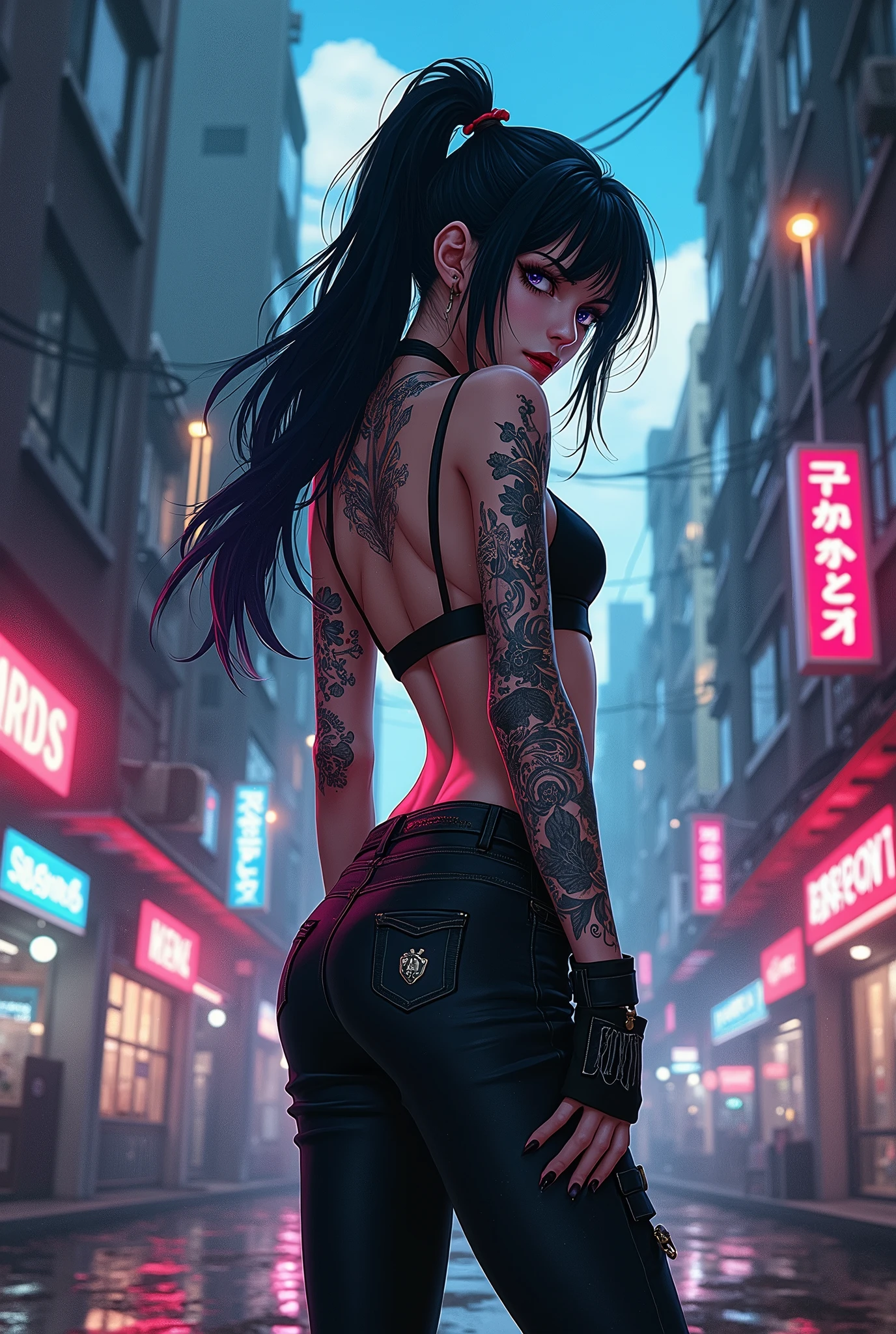 beautiful emo girl, little thong, sexy pose на четвереньках, blowjob joi, showing the perfect ass, realistic style, highly detailed, hyper realistic, 8k, insanely detailed, intricate details, photorealistic, chiaroscuro lighting, dramatic shadows, cinematic composition, sexy atmosphere