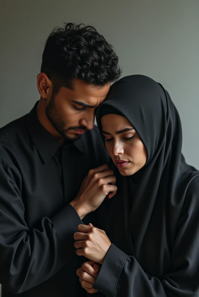 Some gangster were caught a hijab hot girl and remove all his clothes and touching her ass