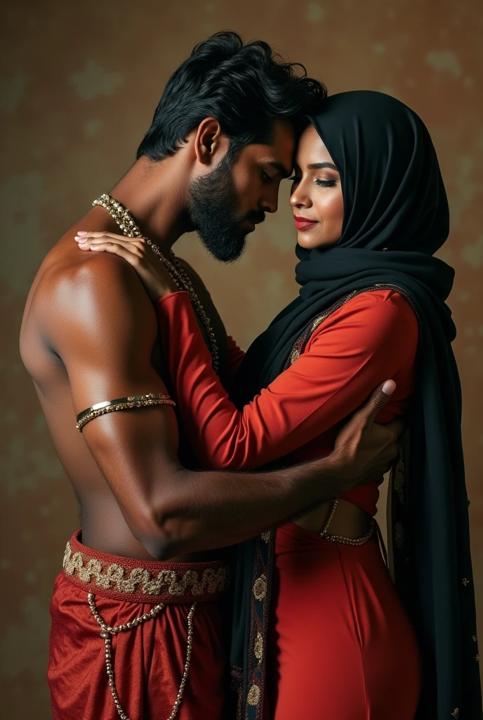 Hot Indian muslim woman sucking big black cock
