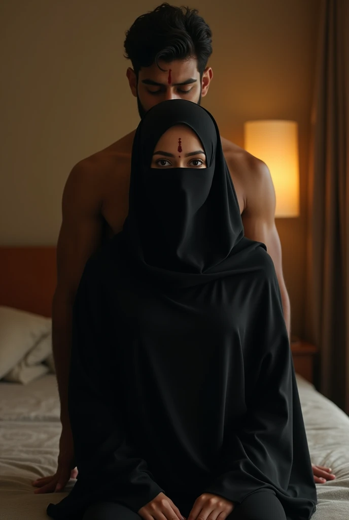 Pale skin Woman in straight hijab get anal fucked by marvel hulk Bruce banner at ground in room full body Doggystyle 