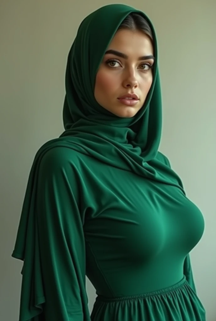 (64k, RAW photo, best quality, masterpiecel1.4), ((sit on a dick )), ((smile with tooth)), (realistic, photo-realistic:1.37), photo of a women in green hijab, 1girl and 1 men, (lighting), (skinny-breasted:1.2), [[open legs, spread legs]], ((erectnipples)), ((sleepy eyes)) , ((face and body full of cum))