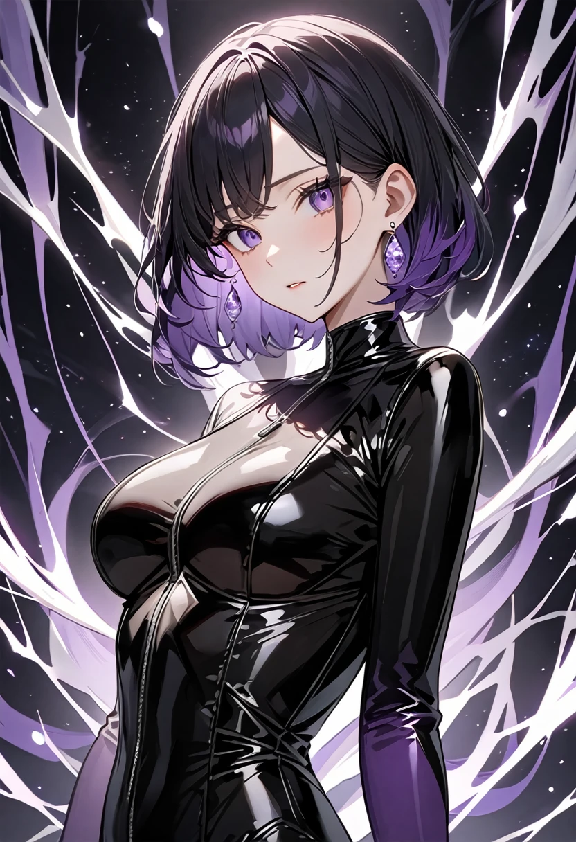 (top-quality: 1.3), (​masterpiece: 1.3), (Super Detail: 1.3), (wall-paper, one girls: 1.1)、(Detailed hands and fingers:1.2)、(Detailed ultra-oily shiny skin:1.1)、(Black Full Body Rubber Suit:1.5)、Brown hair、a short bob、Beautiful sister、(Buildings:1.2)、nighttime scene、(Beautiful Large Breasts:1.3) 、sexypose、Open legs、Mouth is open、Crying、Writhing、Feels、I feel good、Surrounded by countless tentacles、Tentacles entangled in the body、tentacles tangled in both hands、tentacles tangled in both legs、(Tentacles penetrate the inside of the rubber suit:1.4)、Hands raised up、Open legs、tentacles wrapped around the chest、Tentacles touching the crotch、Tentacles invading the crotch、Tentacles tear the rubber suit