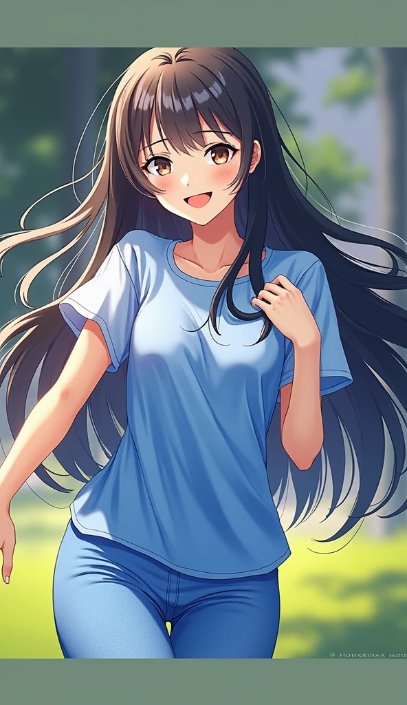 {{beautiful}}, amazing, (best quality:1.5), (masterpiece:1.5), extremely delicate and beautiful, intricate details, finely detailed, extremely detailed, beautifully detailed, ultra-detailed, (hyperdetailed:1.5), high resolution, (illustration), watercolor pencil, Clear line drawing, (ufotable style:1.1), (ufotable screen cap:1.1), anime coloring, anime screencap, (latest picture), backlighting, dynamic angle, glow, depth of field, {{body satisfaction}}, (body with a good balance of style:1.5), (slender figure:1.5), perfect body, perfect hands, perfect feet, (two arms:1.2), (two legs:1.2), (five fingers each:1.2), (perfect joint:1.2), perfect joint movement, beautiful detailed eyes, (detailed eyes:1.5), finely detailed eyes, perfect anatomy, full dissection, perfect composition, correct limbs, balance and coordination in all things, realistic:0.5, precise fingers and hands, (finely drawn hair:1.5), {{cool girl}}, (black hair:1.3), (semi-long hair:1.3), (straight hair:1.3), bangs, (cyan eyes:1.3), (medium breasts:1.3), (small-sized buttocks:1.3), {{white short-sleeved T-shirt}}, (plain patterned clothes), (white short-sleeved T-shirt:1.5), (taking out a hem:1.2), (white panties:1.5), bare arms, bare legs,