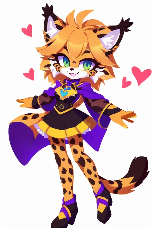 drawing of a cheetah cat with a bow and a heart on its chest, humanoid cheetah, of anthro leopard warlock, hyena fursona, neferpitou, !!!anthropomorphic!!!, professional furry drawing, “portrait of a cartoon animal, fursona!!!!, anthropomorphic lynx, anthropomorphic tiger, anthropomorphic!! Female toran cheetah sonic style 