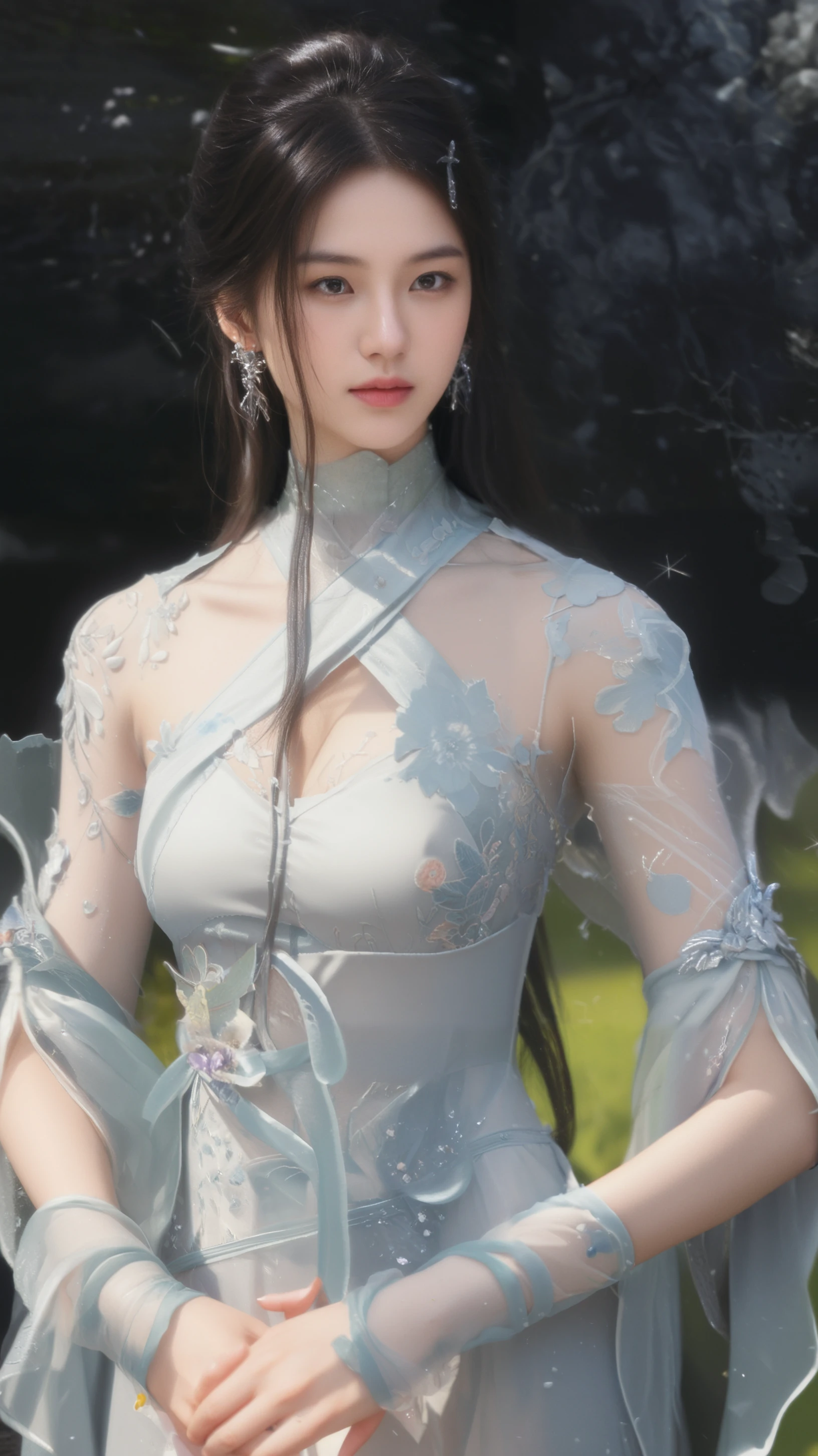 (hyperrealistic), (illustration), (high resolution), (8K), (extremely detailed), (best illustration), (beautiful detailed eyes), (best quality), (ultra-detailed), (masterpiece), (wallpaper), (photorealistic), (natural light), (rim lighting), (detailed face), (high detailed realistic skin texture), (anatomically correct), (solo), (1 girl), (high detailed realistic hair), (caramel hair:1.35), (heterochromic eyes), (detailed eyes), (light yellow eyes:1.37), (sparkling eyes), (realistic big breasts:1.5), (exposed nipples breasts:1.35), (long legs), (slender abs), (dynamic pose), (closed tiny mouth:1.3), (nsfw), (concentrated expression), (topless), (Italian woman, K-pop idol, J-pop idol)