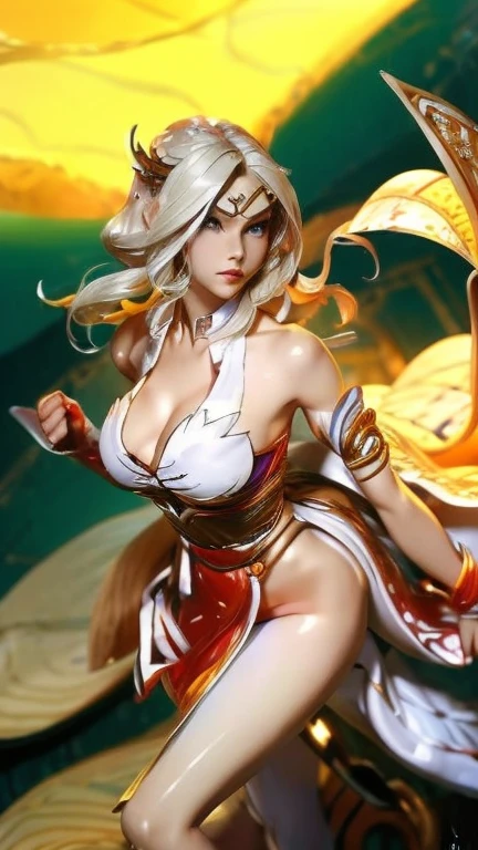 high quality,HD,16K,Sharp Line,1 Girl,fantasy, （Ice and Fire Goddess）,Pretty Face, Large Breasts, Beautiful legs,In the water,Focus Girl,detailed Pretty Face,Detailed clothes,beautiful eyes,Cool,Sexy,Dynamic Angle,穿着华服的神明Strike a pose拍照, Ancient mysterious sexy goddess, Traditional beauty woman, Beautiful female warrior god of war , Beautiful sexy goddess, Gorgeous role-playing, high, Beautiful young girl, Beautiful woman, 华丽Beautiful woman, Complex clothing,Chinese Mystical Aesthetics, Beautiful goddess ancient mysterious girl, Extremely detailed shot of the goddess, Jaw-dropping sexy beauty, Big breasts deep neckline sexy belly button（butt), (bedroom), (Sexy Girls), masterpiece, best quality, Bangs, blush, Chest, clavicle, Eyebrows visible through hair, (Ombre gold hair), Jewelry, Long hair,Bright Eyes, ring, (solitary), illustration, fashionable, miss, Strike a pose, background, element, confident, Express, Accessories, majestic, striking, key point, Dynamic poses, ((plump)), (purple))Woman in transparent dress,Viewer,(((Full breasts, Keeley University))),Slim waist,(Navel exposed,Bare waist), Long hair, extreme detailed details, 详细的fantasy艺术, Stunning character art, Beautiful and exquisite character art, Beautiful transparent dress, Very detailed, Large Breasts，Chest，Golden ratio figure，Beautiful figure，Ultra wide-angle shooting，Full body shot拍摄，Body close-up，Full body shot，Wearing a pleated tulle skirt，柔和动漫illustration, 柔和的深色background，Fujifilm XT3 Clear focus, f 5.6, High Detail, Clear focus,(Wearing openwork clothing),, (Natural light), (Tempting)translucent, Good velvet quality, Compared, Divine Light,, Silver hair, 夜空background, Absolute Strength,Female Shinmei，穿着性感丝绸的Female Shinmei,，Large Breasts，Chest，Golden ratio figure，Beautiful figure，Ultra wide-angle shooting，Full body shot，Body close-up，Full body shot， Wearing a tulle dress, Model shooting style, Large Breasts，饱满Chest，Golden ratio figure，Beautiful figure，(Extremely detailed CG 8k wallpaper unit), The most beautiful artistic photos in the world, , 8K 超HD, ) ，Sexy姿态，Sexy表情，best quality,masterpiece,Ultra high resolution,(Practical:1.4),original photo,Ultra high resolution