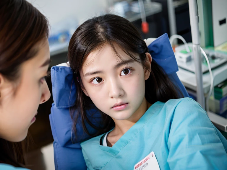 Young Female Patients,Distinct facial features