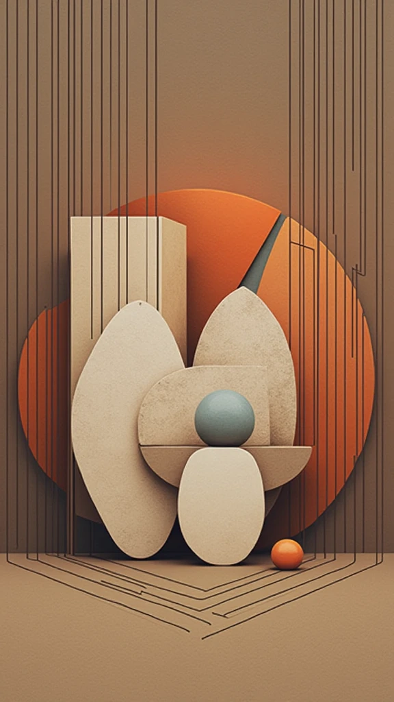 Create an image that represents proportionality in the aesthetics of raitoteles